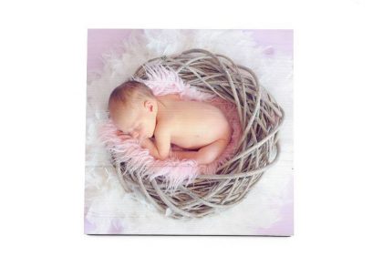 12x12 photo print on wood