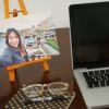6"x9" photo print on wood with easel 6x9 photo print on wood with easel